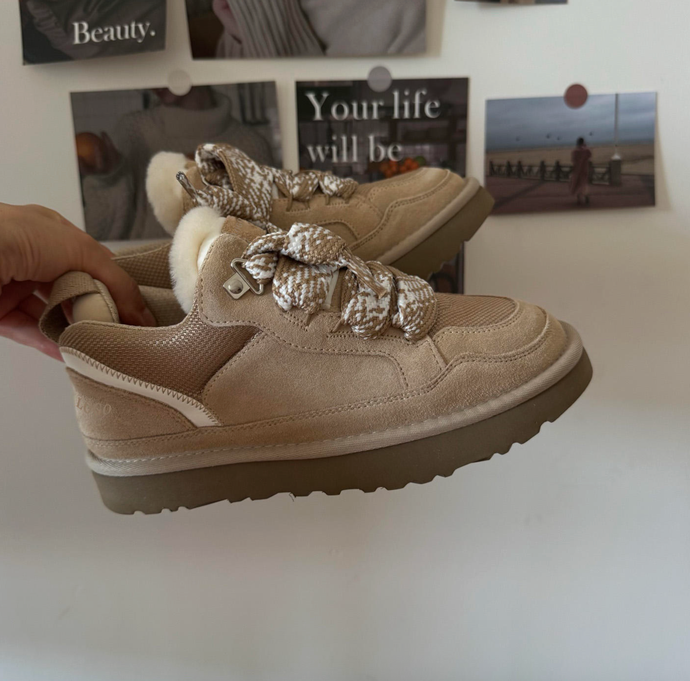 Winter Lace-Up Real Wool Snow Boots