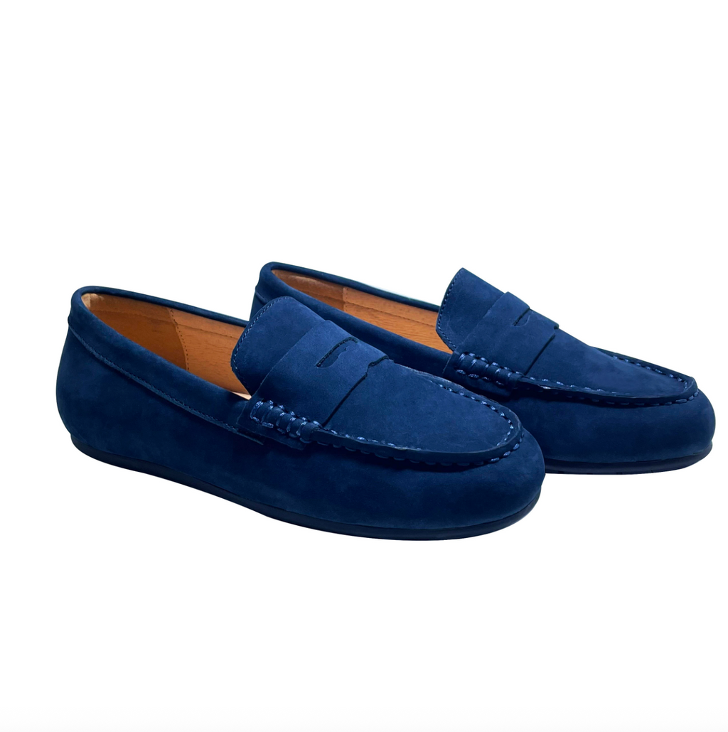 Classic Leather Loafers for Children
