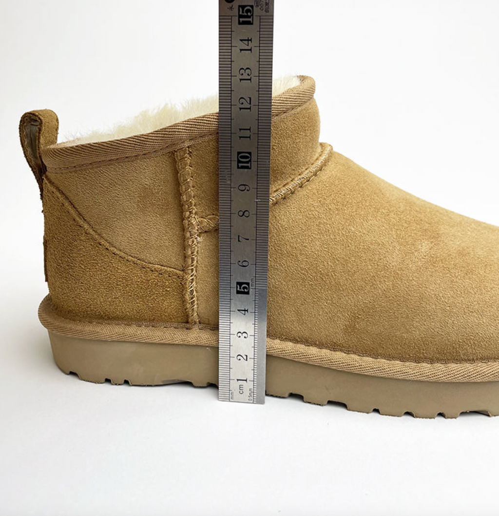 Genuine Leather Women’s Winter Snow Boots – Waterproof Warm Ankle Boots
