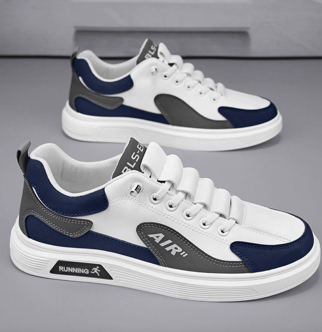 2026 Men’s Breathable White Slip-On Sneakers – Casual Sports Shoes