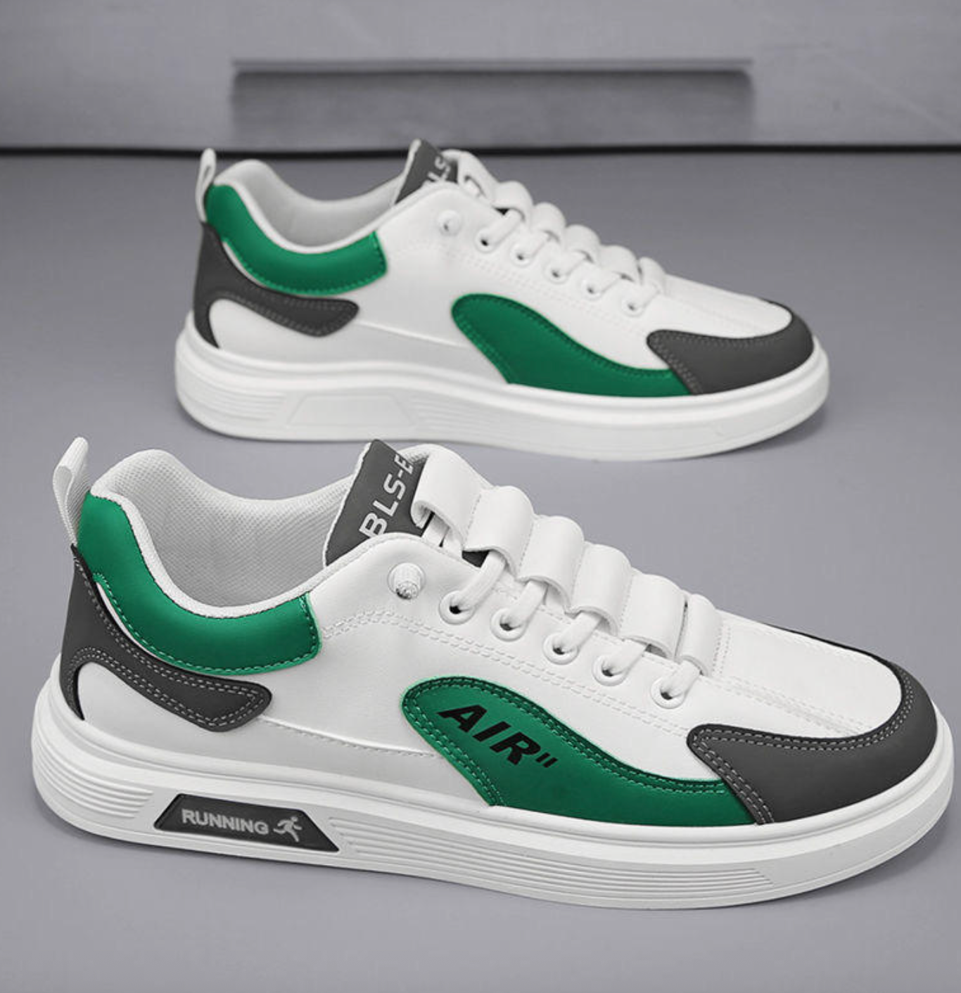 2026 Men’s Breathable White Slip-On Sneakers – Casual Sports Shoes
