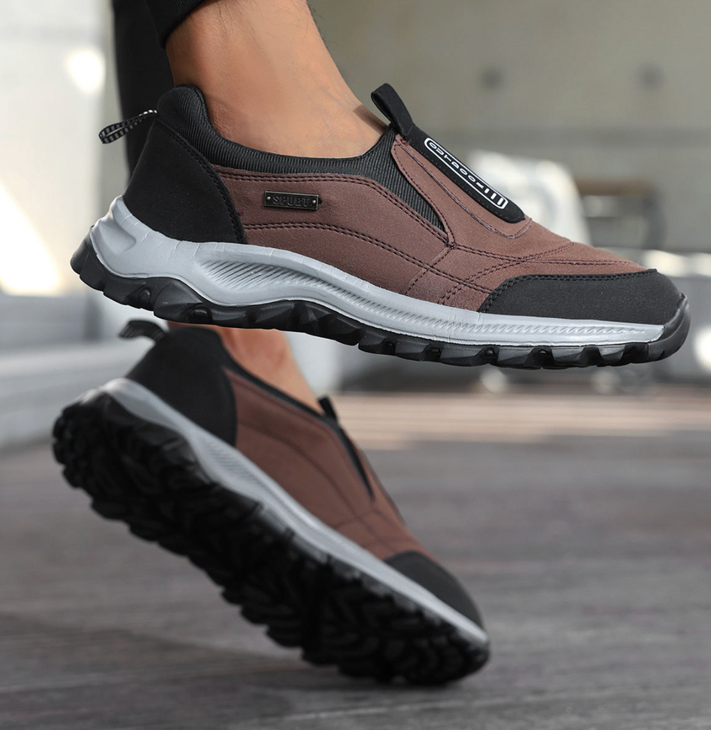 Men’s Retro Fashion Sneakers – Breathable Soft Mesh Comfort Shoes