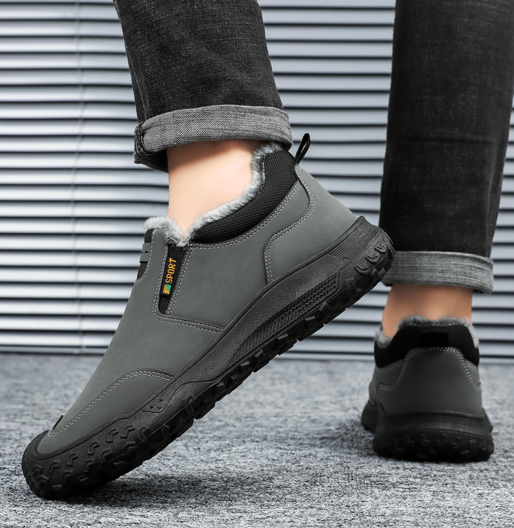 Winter Warm Dad Shoes – Anti-Slip Casual Cotton Boots